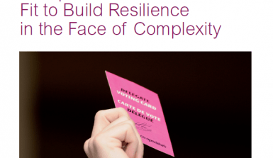 Co-operative Governance Fit to Build Resilience in the Face of Complexity